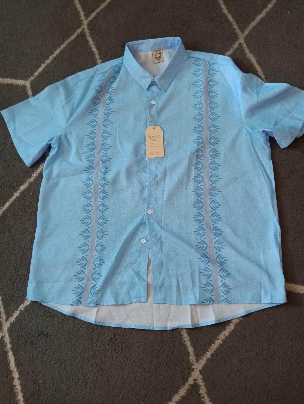 Hardaddy XL Hawaiian Button Up Bowling Shirt
